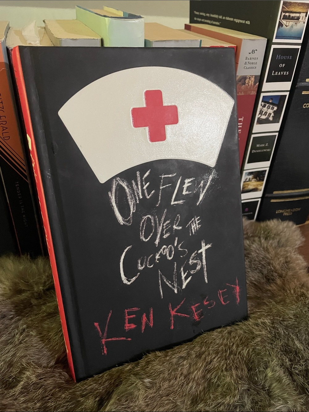One Flew Over the Cuckoo's Nest Hardcover with Nurse Cap Cover